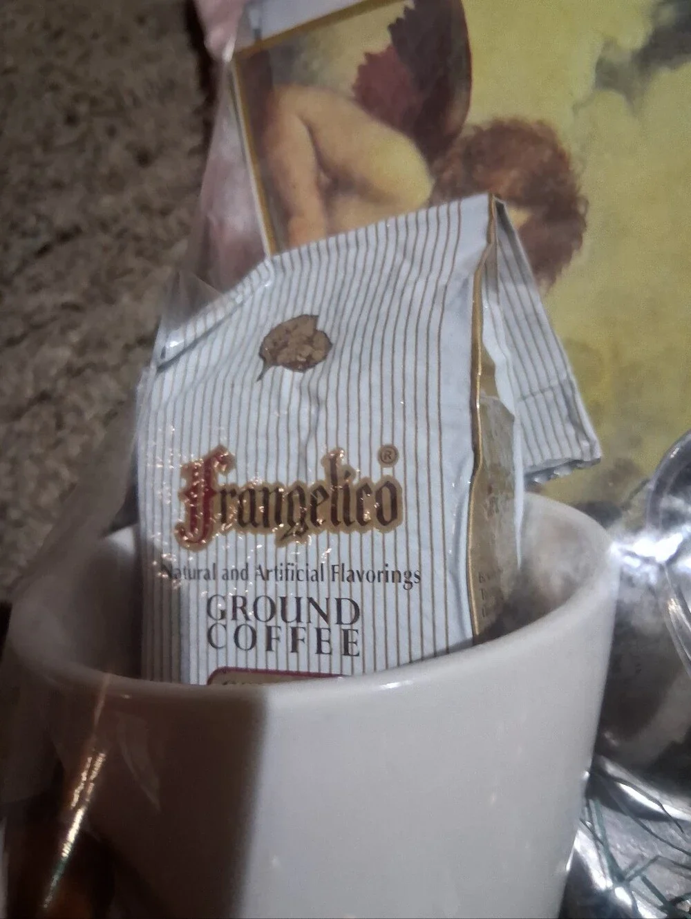 Coffee Gift Set with Gold Accents - Unbranded